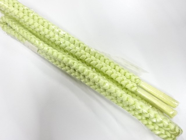 未使用品　正絹　手組帯締め